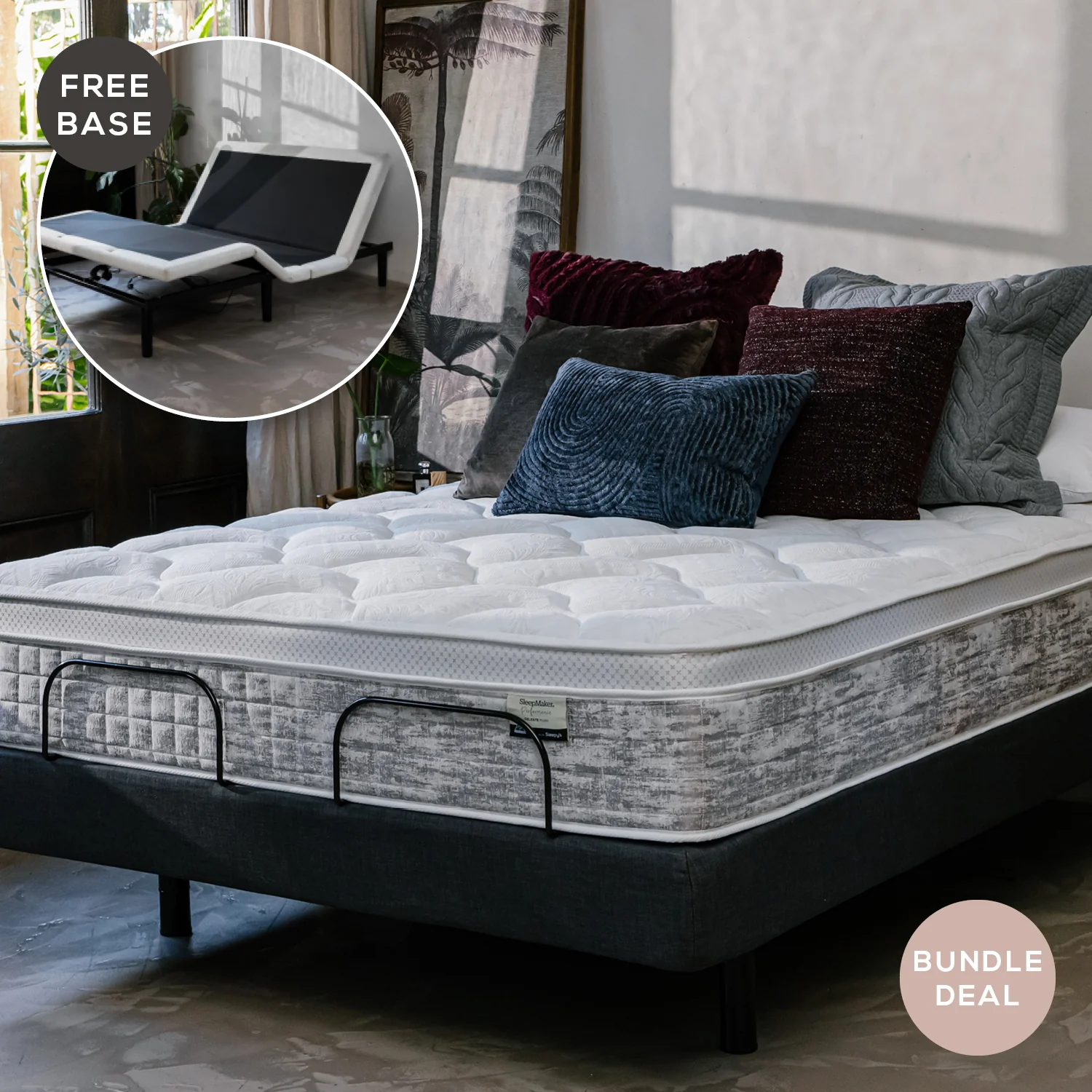 Celeste Mattress & iPerform 2000 Adjustable Base - King Bundle Deal