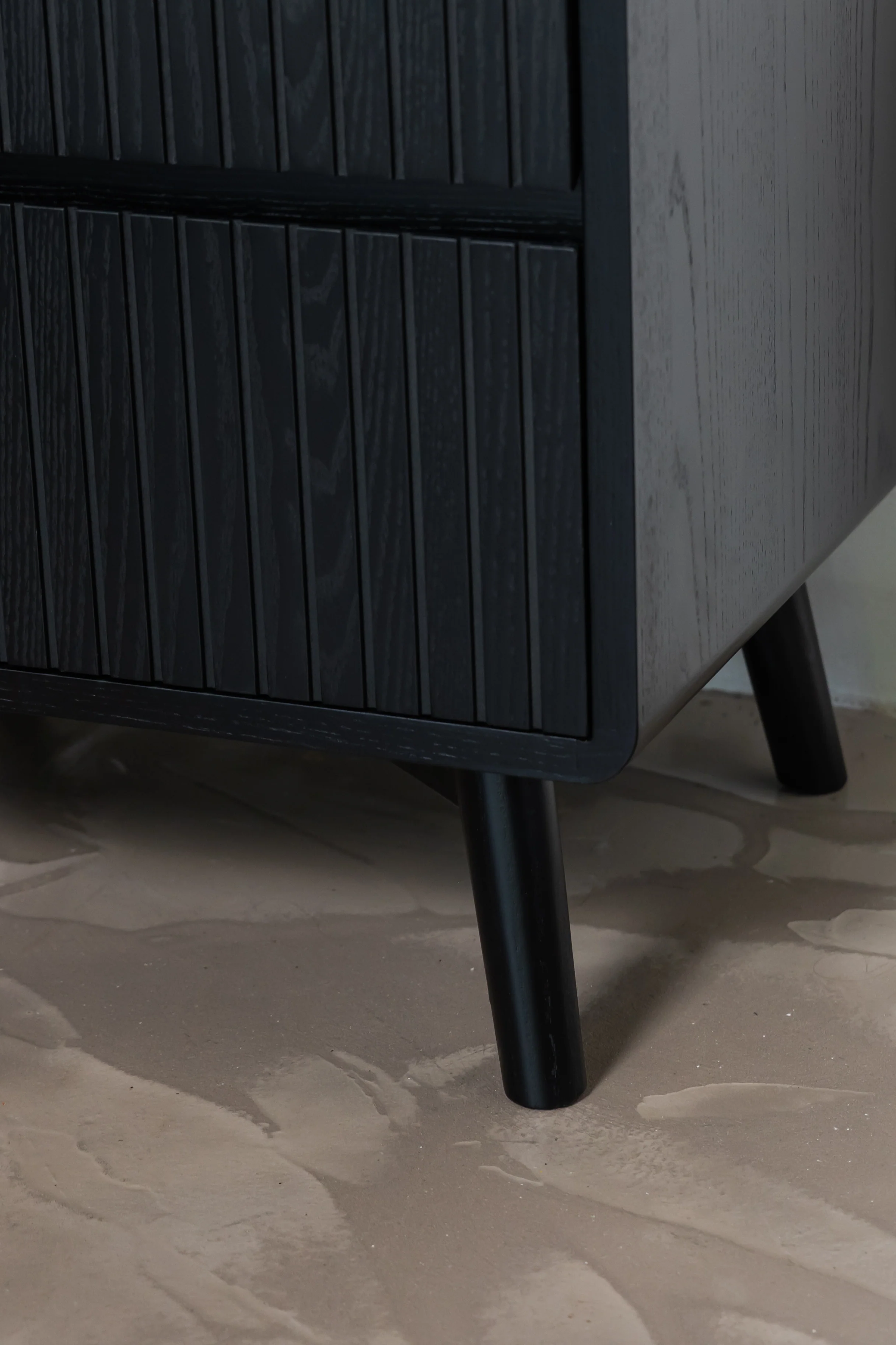 Eriksen Black Bedside Table - Image 3