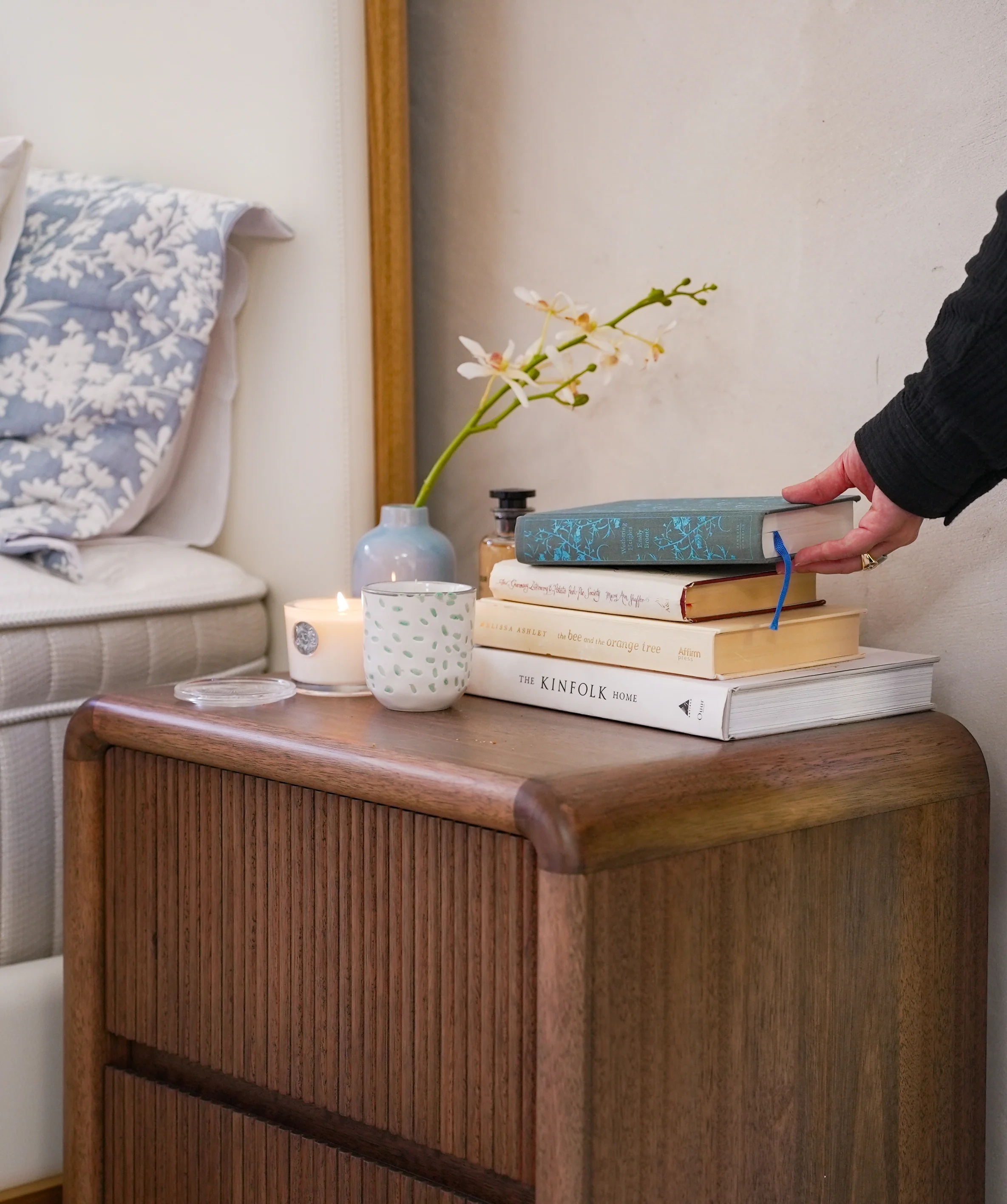 Harrington Timber Bedside Table - Image 6