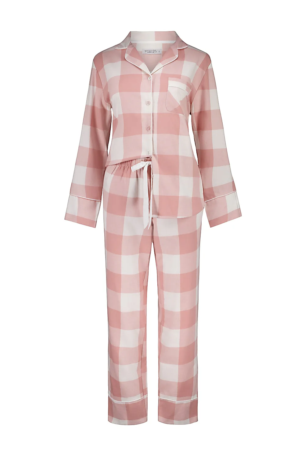 Saffron Pink Check cottonSet